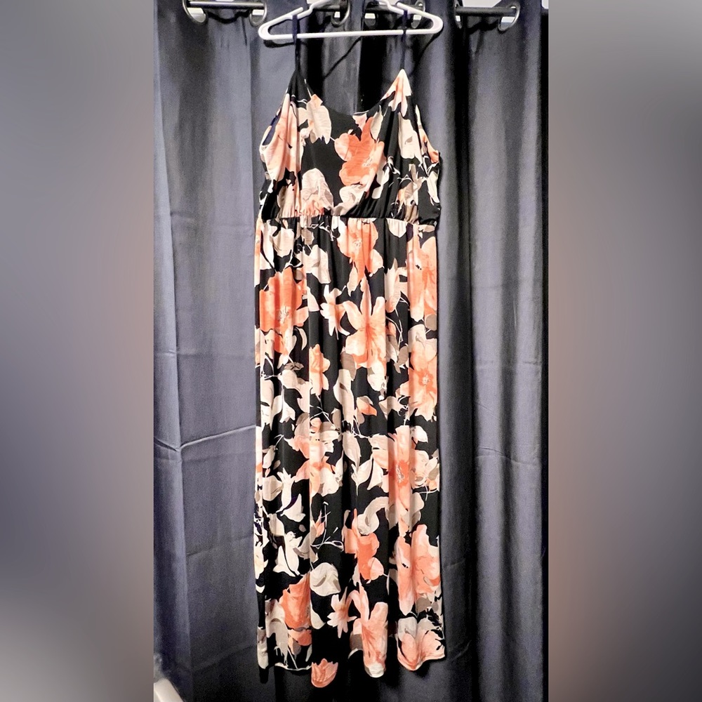 Pink Blush Maternity plus size max dress